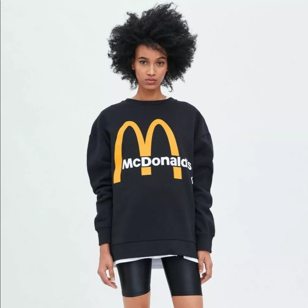 ZARA McDonald’s sweatshirt size S - Picture 2 of 5
